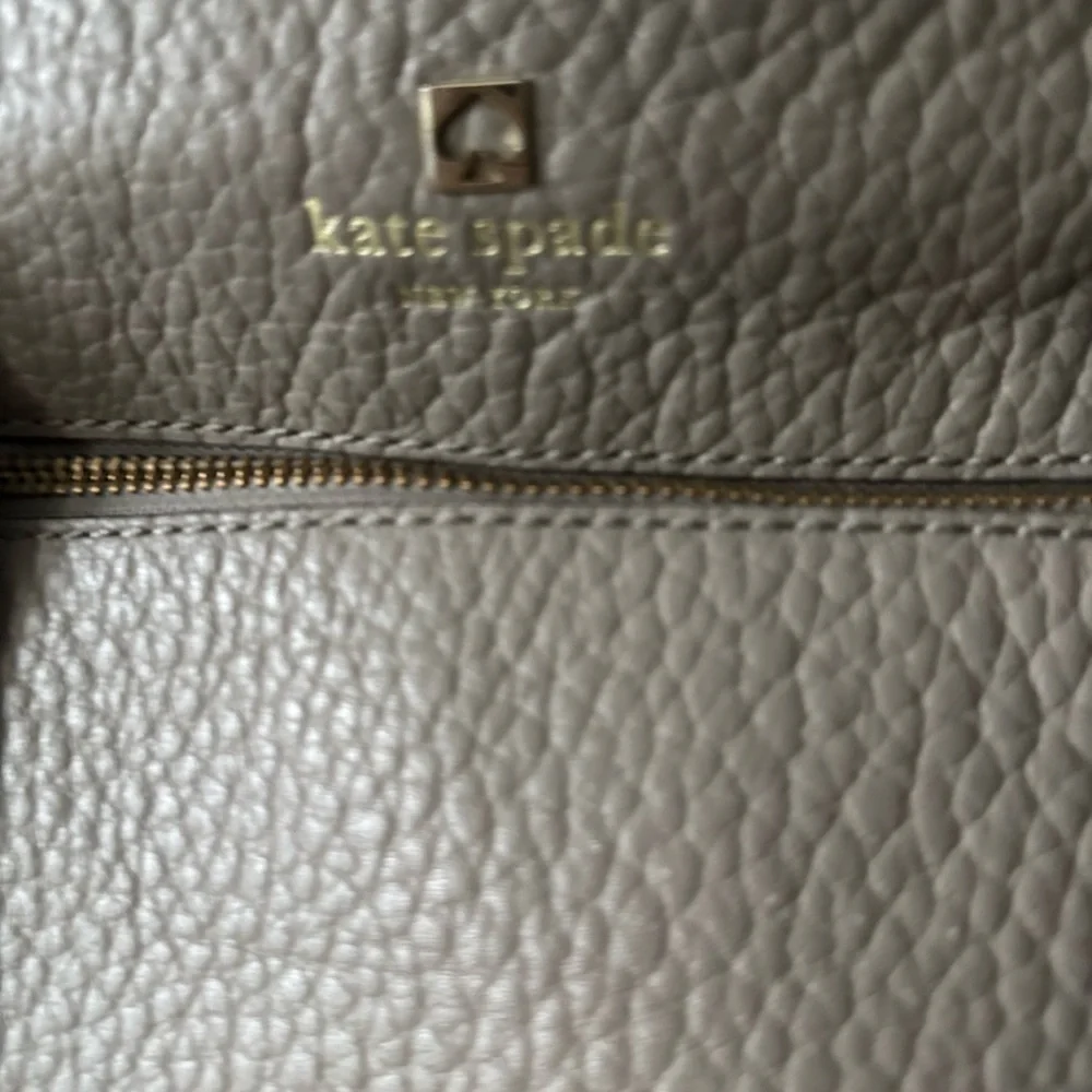 Kate Spade Taupe Leather Tote